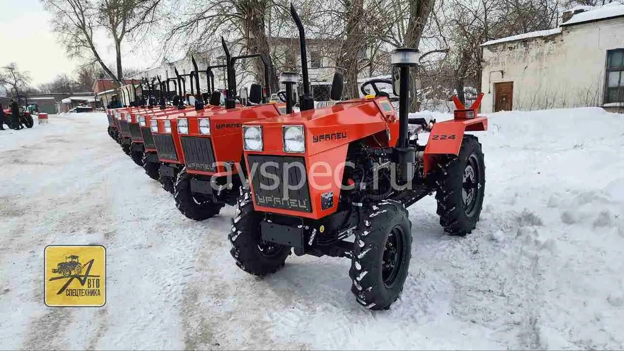 Минитрактор Уралец-224 (4×4)