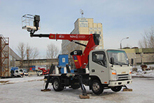 Автогидроподъёмник JAC N 75