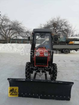 Минитрактор Уралец 254 с кабиной КПП с реверсом